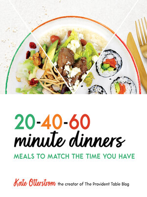 cover image of 20-40-60-Minute Dinners